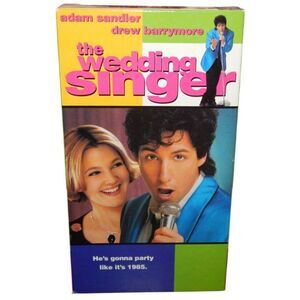 THE WEDDING SINGER vintage VHS in original paper case